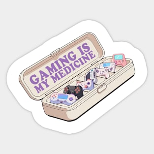 Gaming is my Medicine Sticker